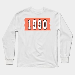 1990 t-shirt design Long Sleeve T-Shirt